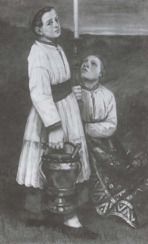 Gustave Courbet Children